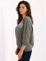 Halenka RV BZ A891.21P khaki barva