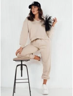 Dámské tepláky FILAN béžové FashionStreet UY1886