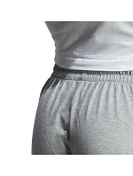 Kalhoty adidas Essentials Single Jersey Tapered Open Hem 3-Stripes M IC0046