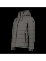 Pánská zimní sportovní zateplená bunda s kapucí CMP šedá (34K0167/E910)