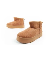 Lee Cooper snow boots women winter fashion fur insulated boots brown dámské