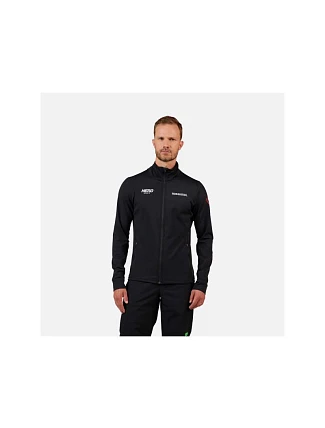 Pánská mikina ROSSIGNOL Hero Mid Layer Stretch Jkt, černá Pánská mikina ROSSIGNOL Hero Mid Layer Stretch Jkt, černá