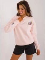 Halenka D10600T02568D světle růžová Halenka D10600T02568D světle růžová