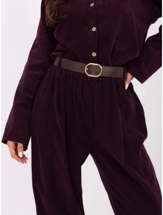 IT kalhoty SP 258009.83 tmavě fialové IT kalhoty SP 258009.83 tmavě fialové