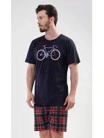 Pánské pyžamo šortky Old bike Pánské pyžamo šortky Old bike