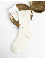 Ponožky Magnetis QR5015 Volán s mašlí Ponožky Magnetis QR5015 Volán s mašlí