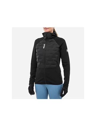 Lyžařská bunda MILLET PIERRAENT HYBRID HOOD, černá Lyžařská bunda MILLET PIERRAENT HYBRID HOOD, černá