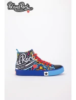 Tenisky Pol'and'Rock Festival X Big Star SS174500 Modré