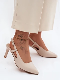 Sandály na podpatku  model 228399 Step in style