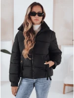 Dámská prošívaná zimní bunda s kapucí černá FashionStreet TY5064