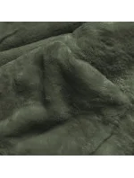 Khaki teplá oboustranná dámská zimní bunda (w610) Khaki teplá oboustranná dámská zimní bunda (w610)