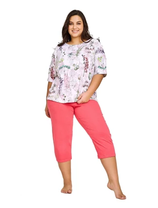 Dámské pyžamo 3156 Olive - TARO Dámské pyžamo 3156 Olive - TARO