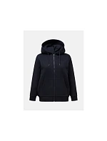 Dámská mikina Peak Performance W Original Small Logo Zip, černá Dámská mikina Peak Performance W Original Small Logo Zip, černá