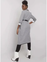 Dámský kabát DHJ EN A5753.38X Šedá - FPrice