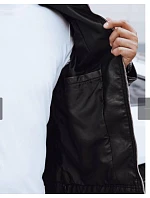 Pánská kožená bunda 11Z8151 černá - FashionStreet Pánská kožená bunda 11Z8151 černá - FashionStreet