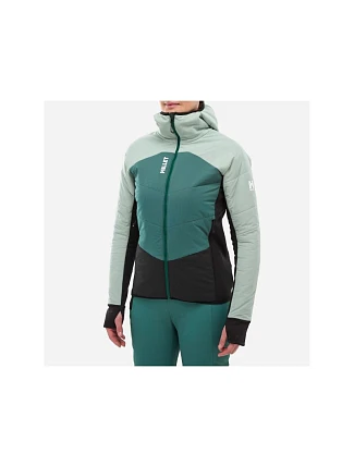 Lyžařská bunda MILLET MHITE PRIMALOFT HOODIE, zelená
