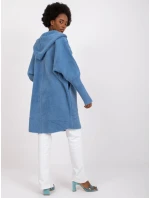 Dámský kabát MBM PL 1518.95P tmavě modrý