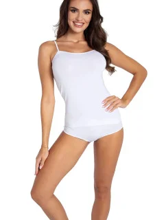 Dámská košilka Seamless cotton camisole 2405s Bílá - GATTA