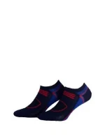 Pánské kotníkové ponožky Wola Sportive W91.1N3 Ag+ vzor