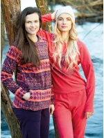 Klíč LHS 254 B23 S-XL dámské pyžamo Klíč LHS 254 B23 S-XL dámské pyžamo