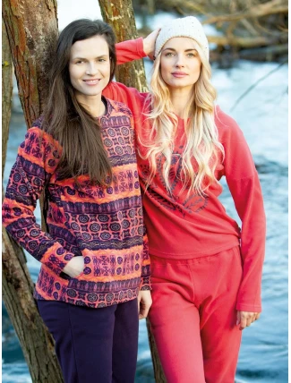 Klíč LHS 254 B23 S-XL dámské pyžamo Klíč LHS 254 B23 S-XL dámské pyžamo