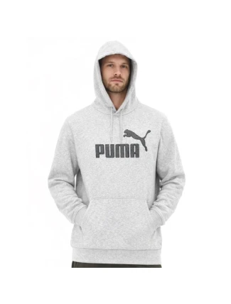 Puma sportovní klokaní mikina s kapucí pánská šedá fashion cotton pánské