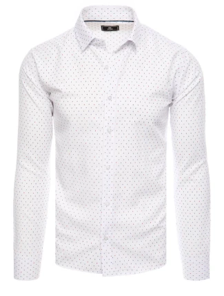 Pánská bílá košile FashionStreet DX2460