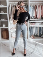 Dámská halenka s odhalenými rameny SHOWIT černá FashionStreet MY2424 Dámská halenka s odhalenými rameny SHOWIT černá FashionStreet MY2424