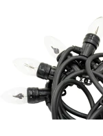 OSVĚTLENÍ SVĚTELNÉHO ŘETĚZCE IMITUJÍCÍHO PLAMEN 10LED