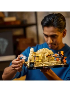 LEGO Star Wars 75380 Diorama: Závod Mos Espa závodníků