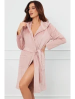 Italian Fashion Akara long barva: pudrově růžová