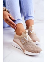 Dámská sportovní obuv nazouvací béžová Lorane