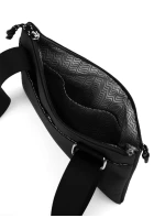 Pánská crossbody taška Vuch Farren Black Pánská crossbody taška Vuch Farren Black