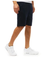 Pánské krátké teplákové šortky tmavě modré FashionStreet SX2388
