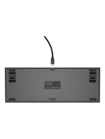 HERNÍ KLÁVESNICE GENESIS THOR 404 TKL US RGB PODSVÍCENÍ MECHANICKÁ ČERNÁ KAILH BOX HNĚDÁ