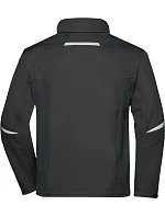 Daiber JN 844 Pracovní letní softshellová bunda - Strong 02.0844 black/black