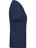 Daiber JN 1807 Dámské pracovní tričko z bio bavlny - Solid 02.1807 navy