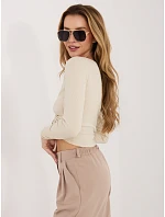 Halenka D16047O02334A světle béžová