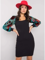 Šaty RV SK 7353.10x černá Šaty RV SK 7353.10x černá