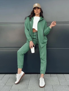 Dámský teplákový komplet AMILIA PREMIUM green FashionStreet AY0777z