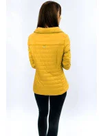 Žlutá bunda s vysokým stojáčkem (DL016) Žlutá bunda s vysokým stojáčkem (DL016)