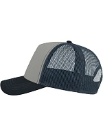 Atlantis Headwear Rapper Canvas-S 5 panelová Trucker kšiltovka 33.0234 grey/navy