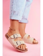 Dámské Nazouváky Béžové Si Senor