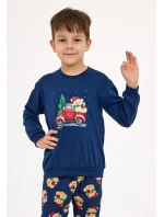 Cornette Kids Boy 593/172 Teddy 2 l/r Vánoční pyžamo 86-128