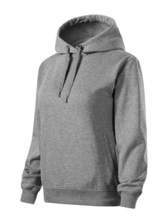 Malfini Moon W MLI-42112 tmavě šedá melanžová mikina