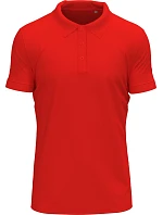 Stedman Stretch Polo Pánské elastické piqué polo z těžké bavlny 05.9640 scarlet red