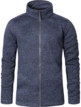 Promodoro 7720 Pánská pletená fleecová bunda 40.7720 heather blue Promodoro 7720 Pánská pletená fleecová bunda 40.7720 heather blue