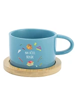 Personalizovaný keramický hrníček "MAKRONKA" pro paní učitelku/pana učitele (pomůcky) Personalizovaný keramický hrníček "MAKRONKA" pro paní učitelku/pana učitele (pomůcky)