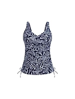 Horní díl plavek Tankini 8474-1 Malaika modro-bílý - Anita Classix Horní díl plavek Tankini 8474-1 Malaika modro-bílý - Anita Classix