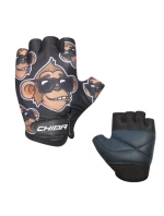 Rukavice CHIBA COOL KIDS black monkey XS